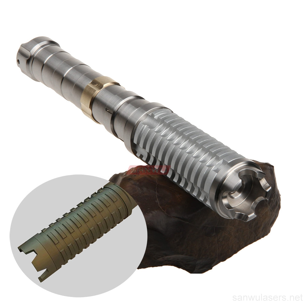 Sanwu Lasers Striker Saber 525nm Green Laser Pointer 1.2W, 1.6W, 2W & Double Magnetic Switches