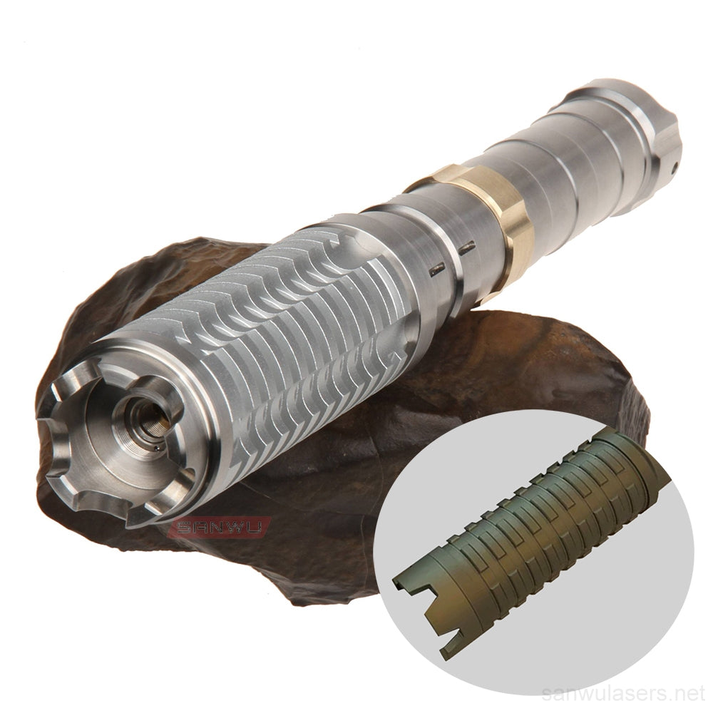 Sanwu Lasers Striker Saber 525nm Green Laser Pointer 1.2W, 1.6W, 2W & Double Magnetic Switches
