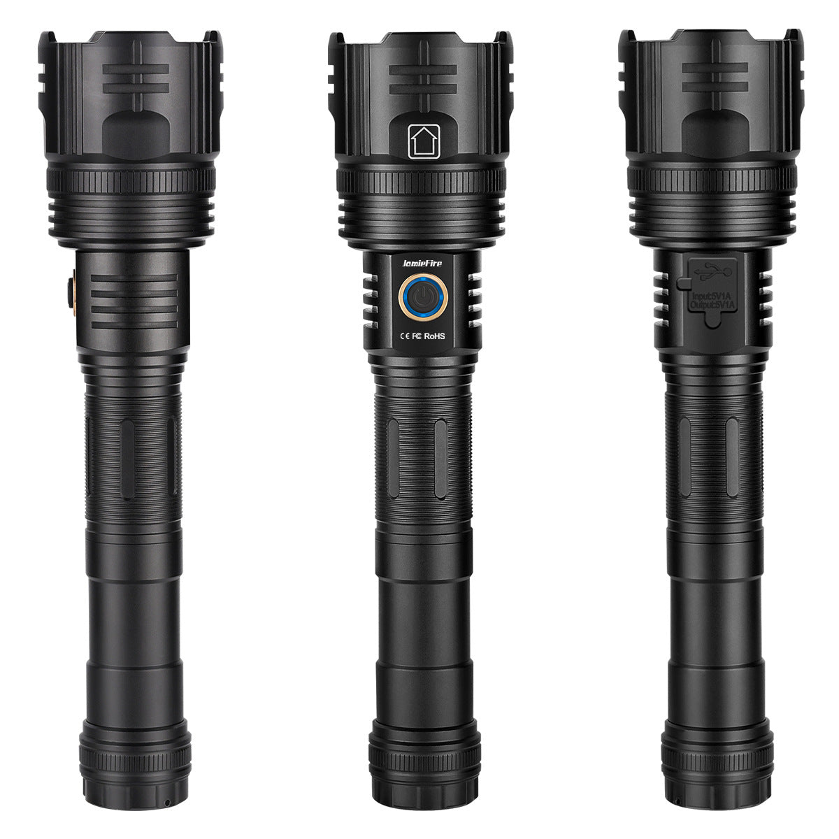 ''Shadowlasers "JF021 Zoom White Laser Flashlight 30W Range 1,000 Meters