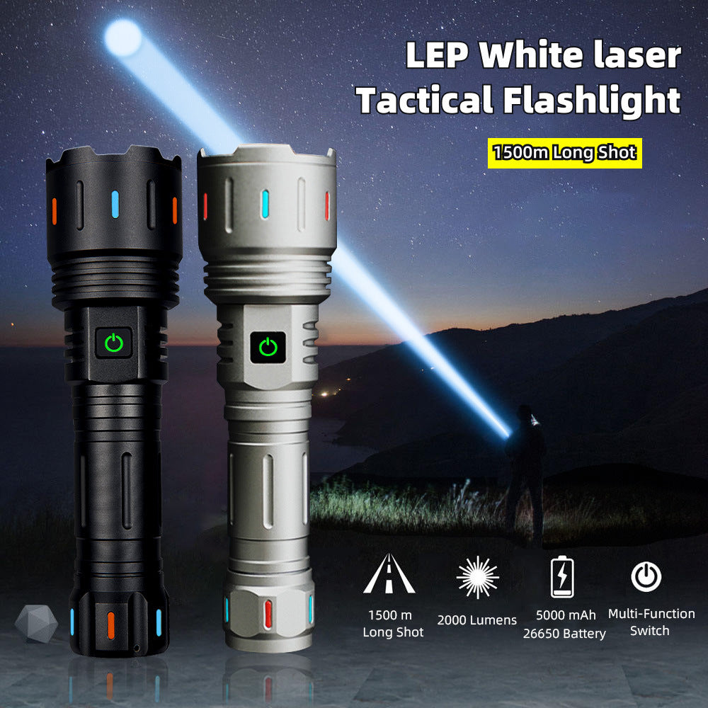 ''Shadowlasers "JF023 Zoom White Laser Flashlight 30W Range 1,000 Meters