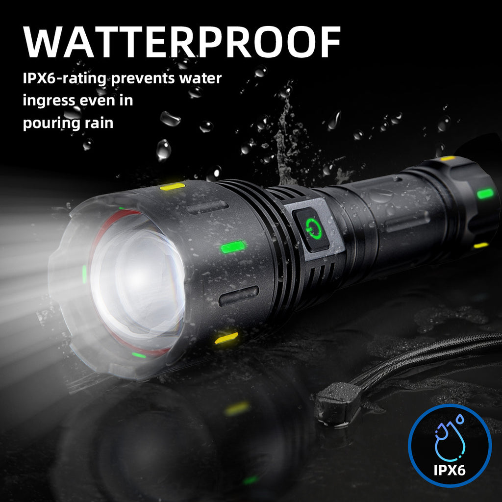 ''Shadowlasers "JF023 Zoom White Laser Flashlight 30W Range 1,000 Meters