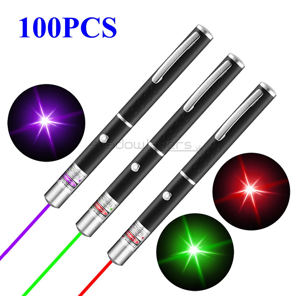 ''Shadowlasers "P1 Wholesale Green/Red/Purple Laser Pointer 5mw