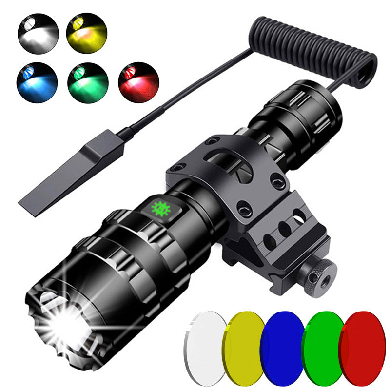 ''Shadowlasers "JF1102 5 Colors Tactical Flashlight 10W Range