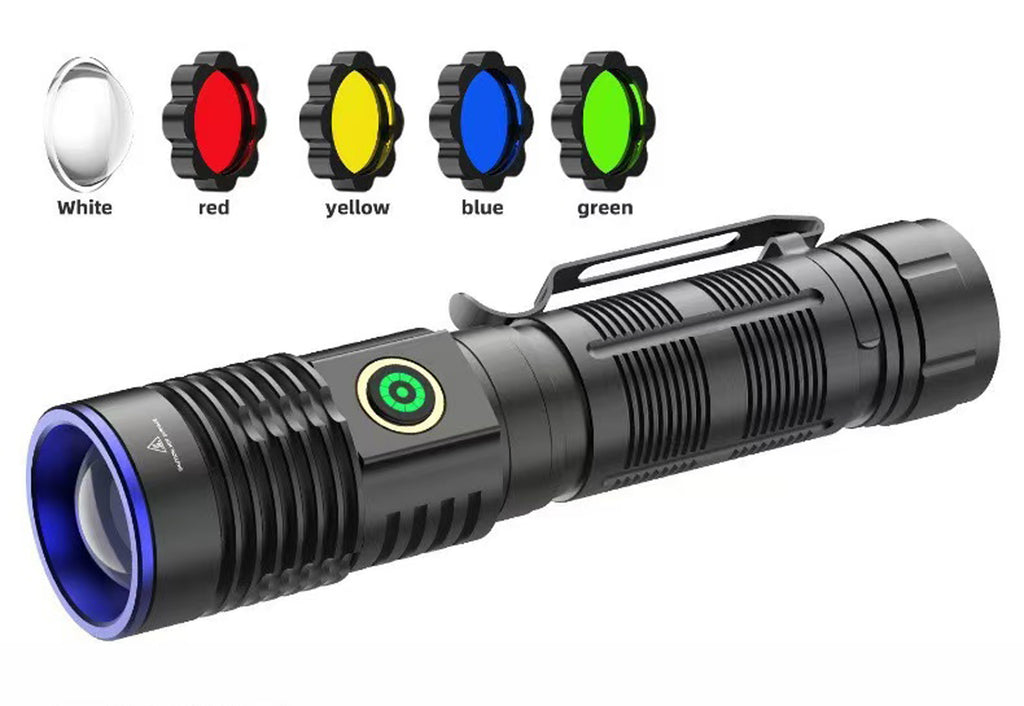 ''Shadowlasers "JF1127 White Laser Flashlight 30W Range