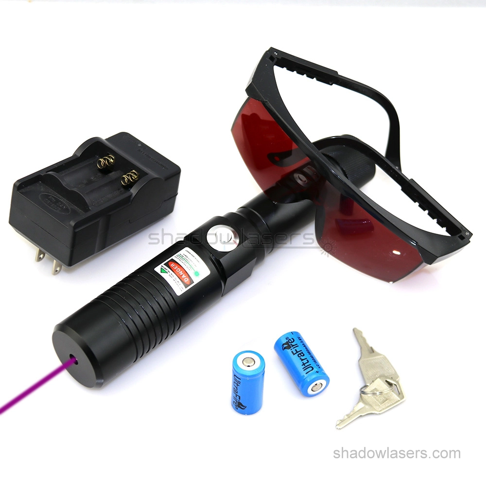 ''Shadowlasers "PX1-S 405nm Purple Laser Pointer 500MW