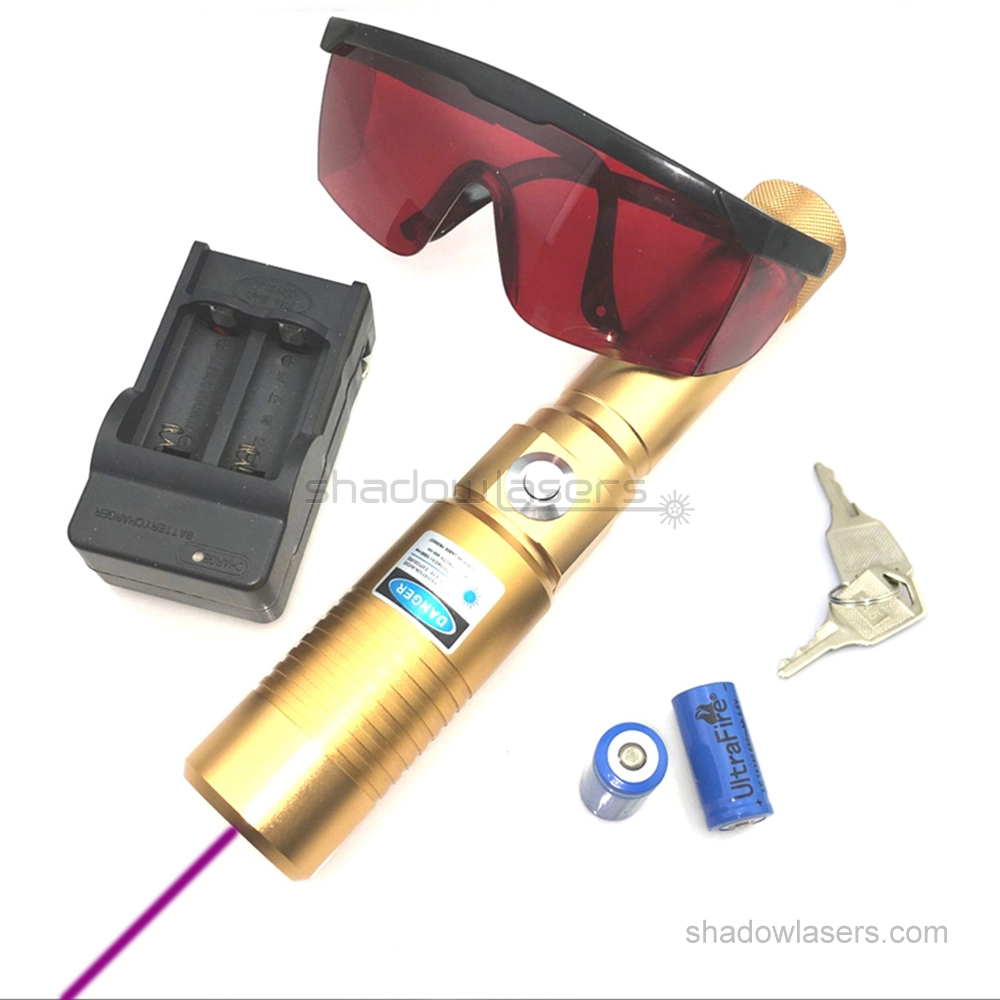 ''Shadowlasers "PX1-S 405nm Purple Laser Pointer 500MW
