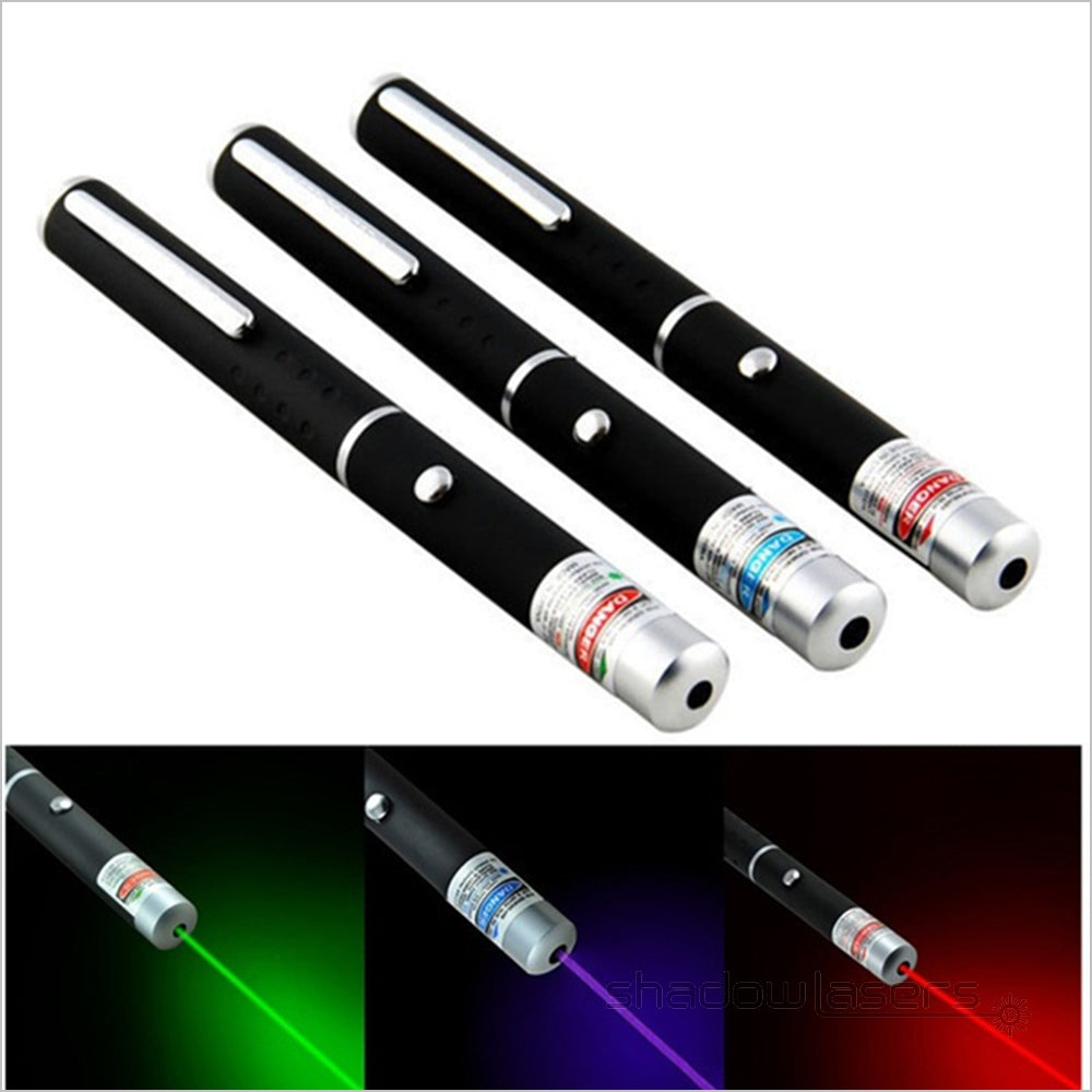 ''Shadowlasers "P1 Wholesale Green/Red/Purple Laser Pointer 5mw