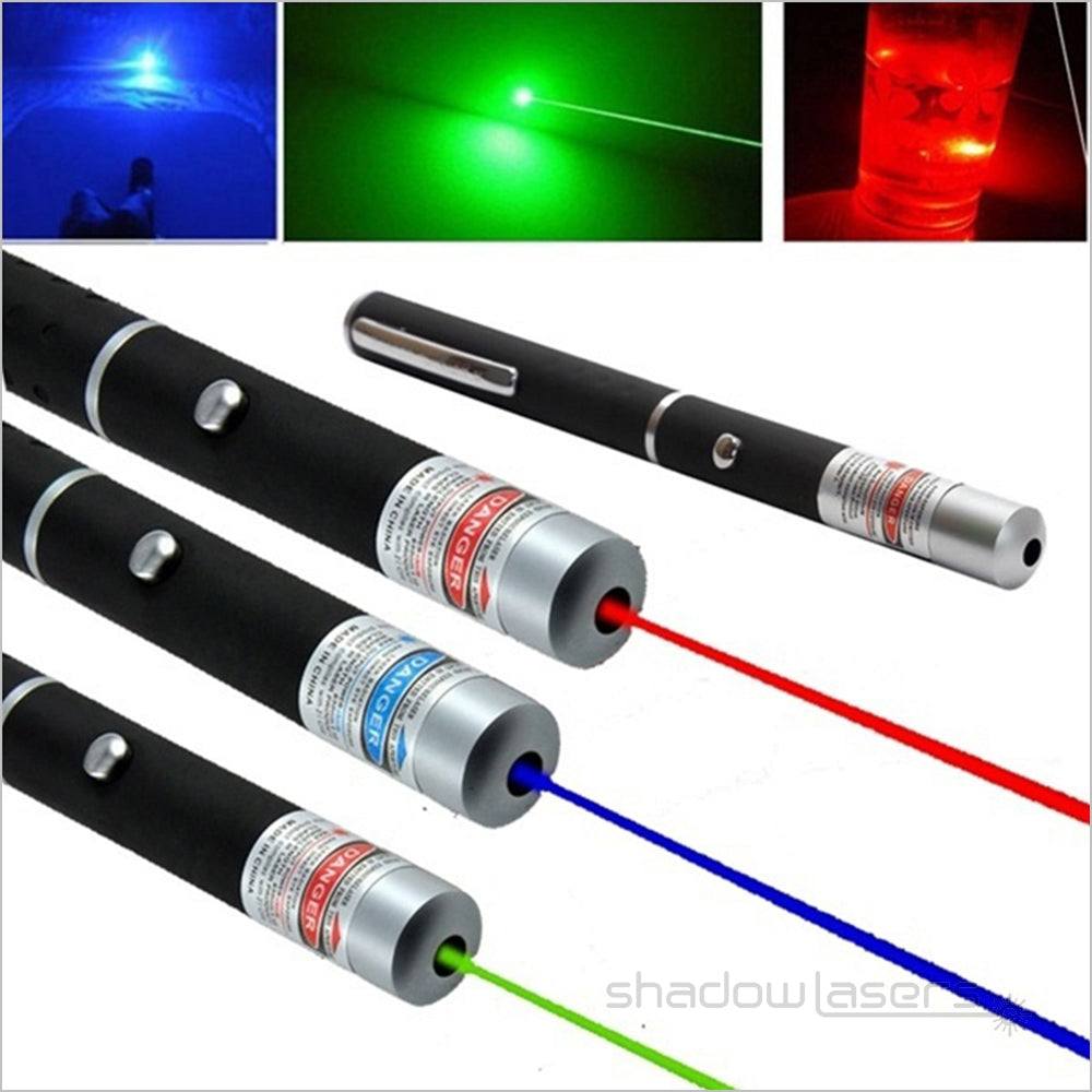 ''Shadowlasers "P1 Wholesale Green/Red/Purple Laser Pointer 5mw