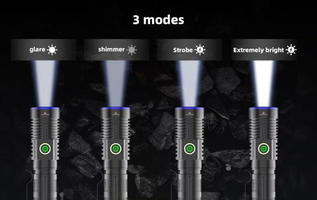 ''Shadowlasers "JF1127 White Laser Flashlight 30W Range