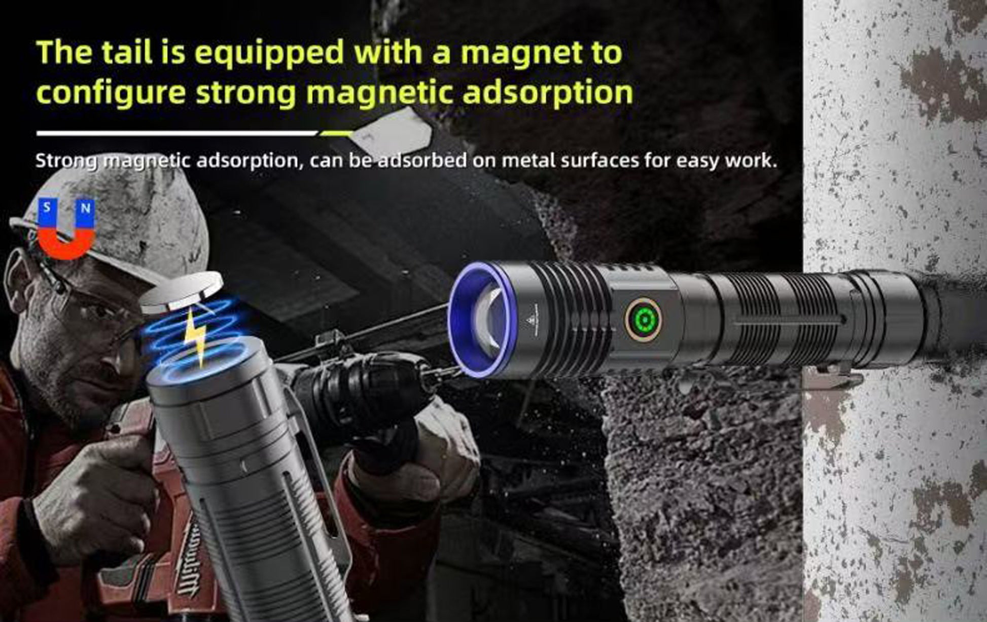 ''Shadowlasers "JF1127 White Laser Flashlight 30W Range