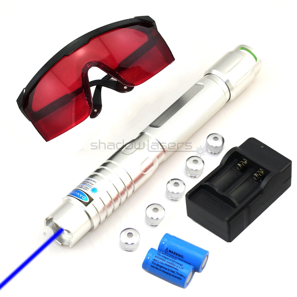 ''Shadowlasers "BQ1 450nm Blue Laser Pointer Burning 2W