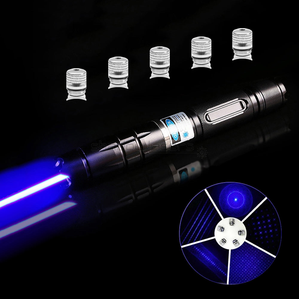 ''Shadowlasers "BQ2 450nm Blue Laser Pointer Burning 1200MW