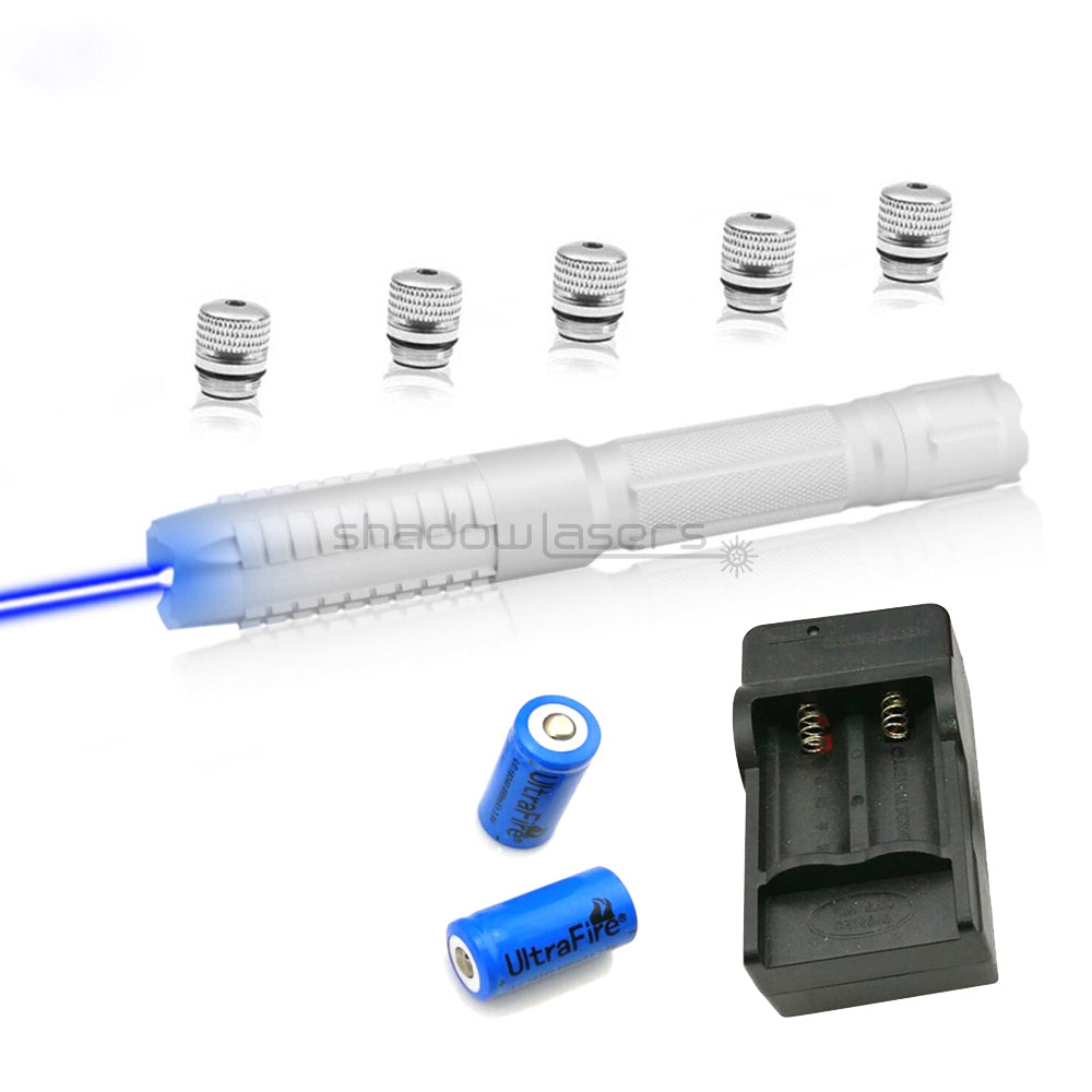 ''Shadowlasers "Q9 450nm/520nm Blue/Green Laser Pointer Burning