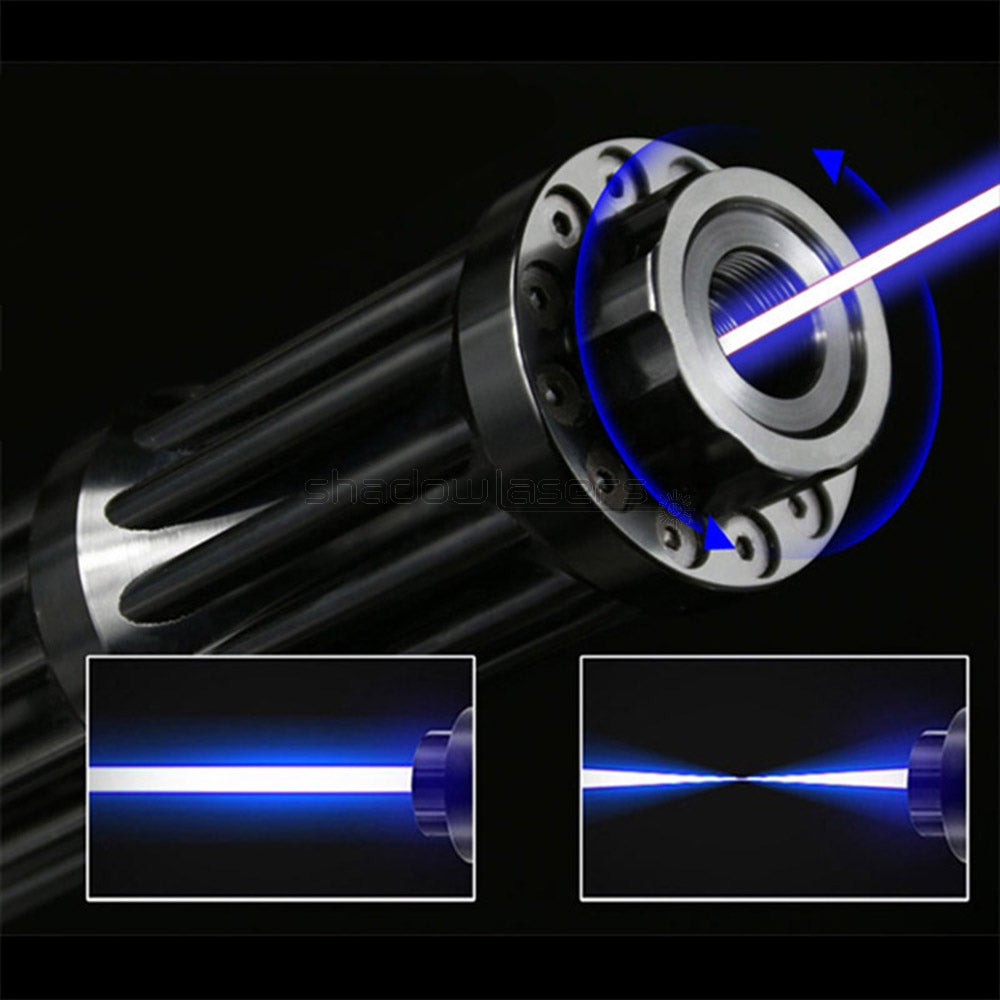 ''Shadowlasers "BX3-II 450nm Blue Laser Pointer Burning