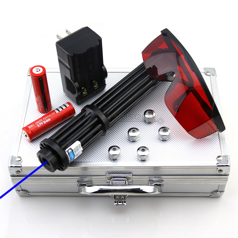 ''Shadowlasers "BX3-II 450nm Blue Laser Pointer Burning