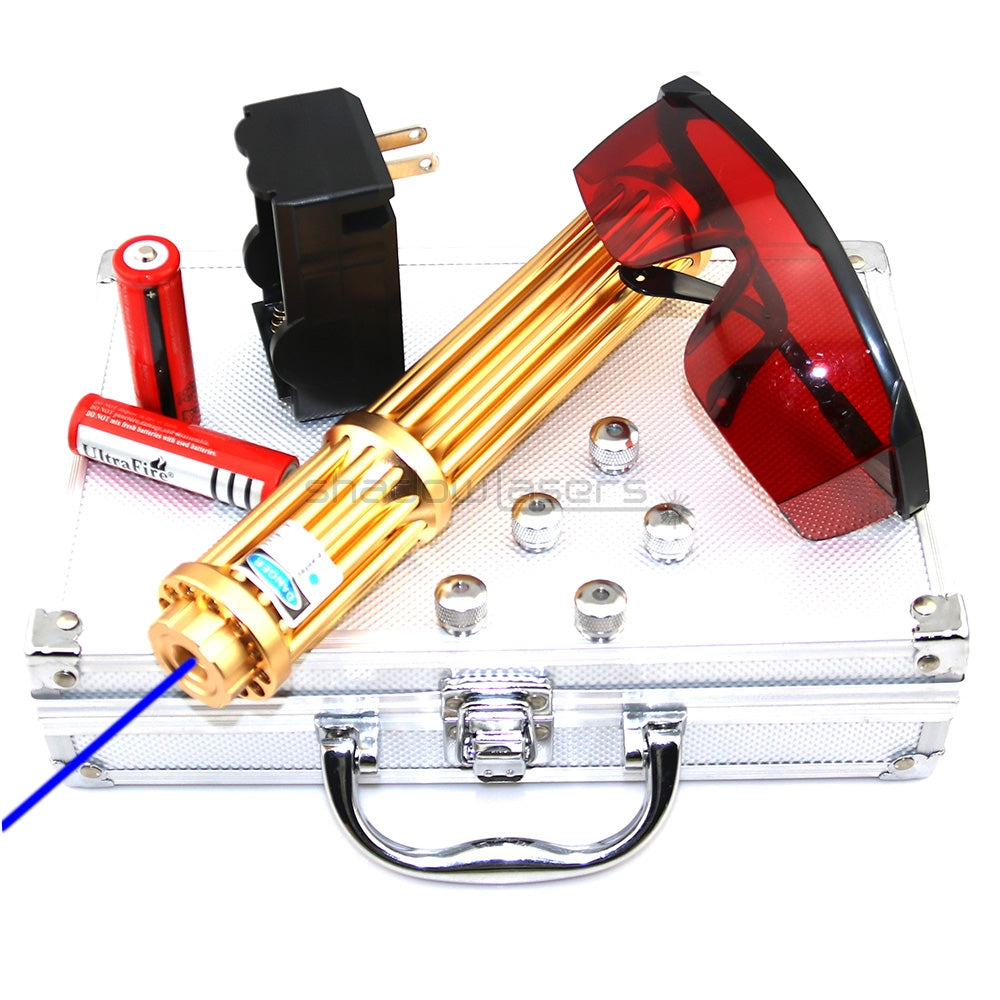 ''Shadowlasers "BX3-II 450nm Blue Laser Pointer Burning