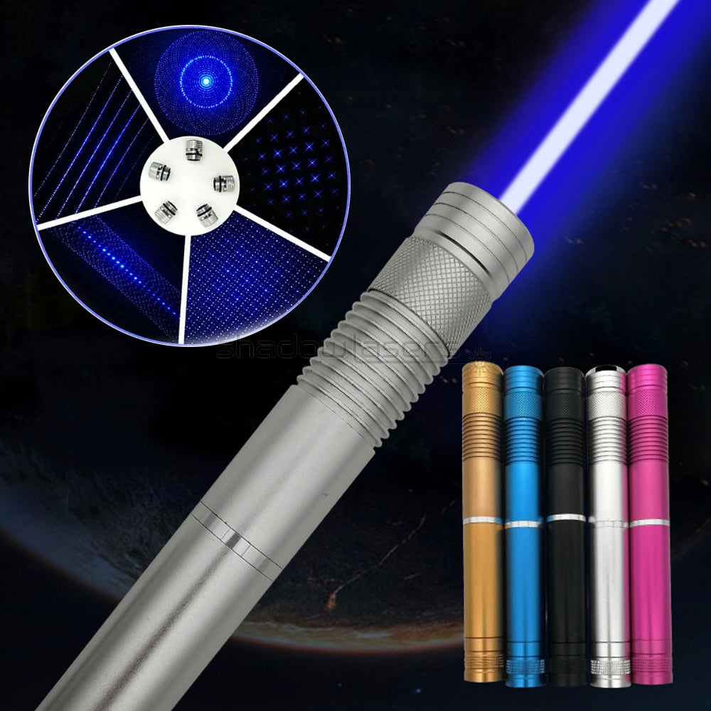 ''Shadowlasers "BX4 450nm Blue Laser Pointer Burning 1500mw