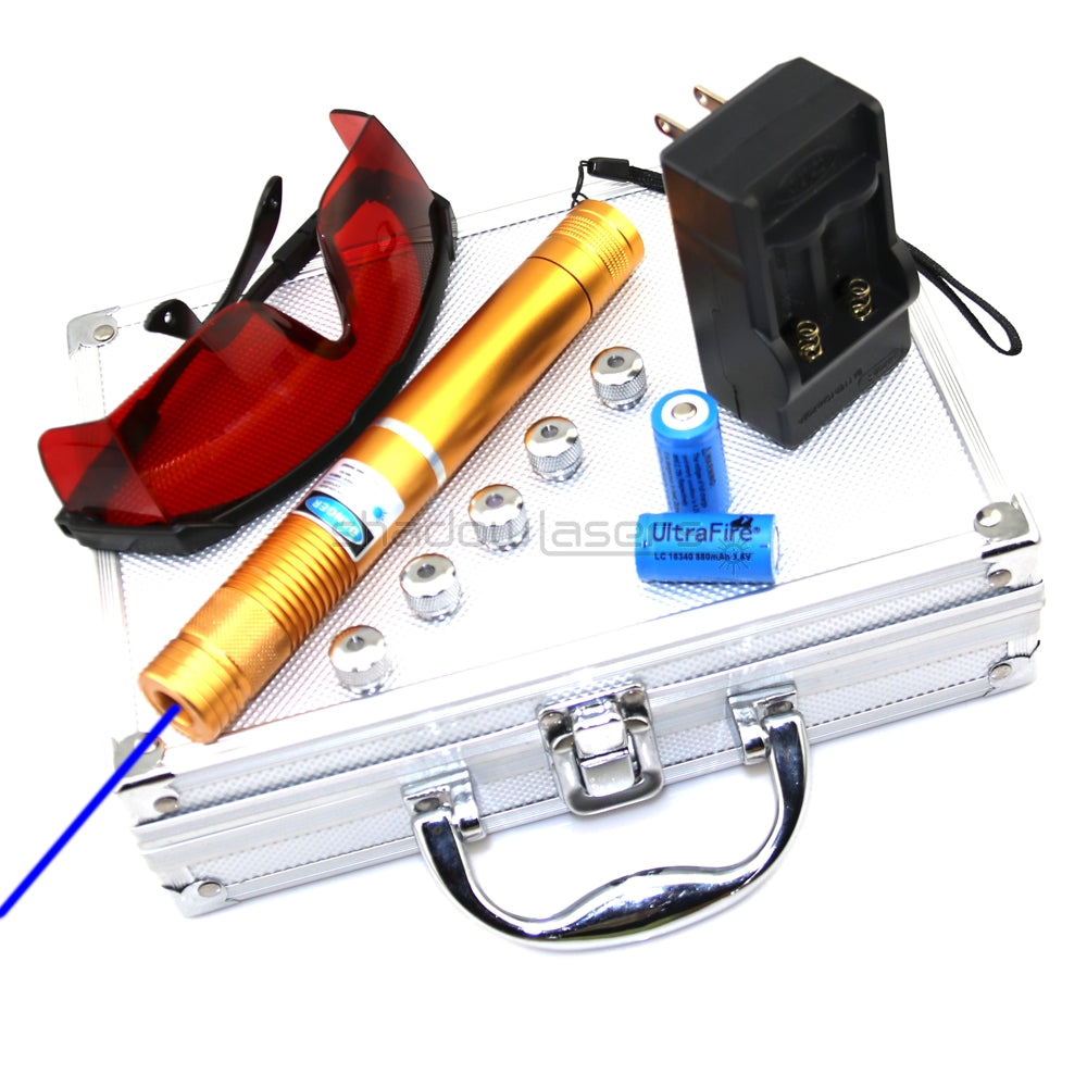 ''Shadowlasers "BX4 450nm Blue Laser Pointer Burning 1500mw
