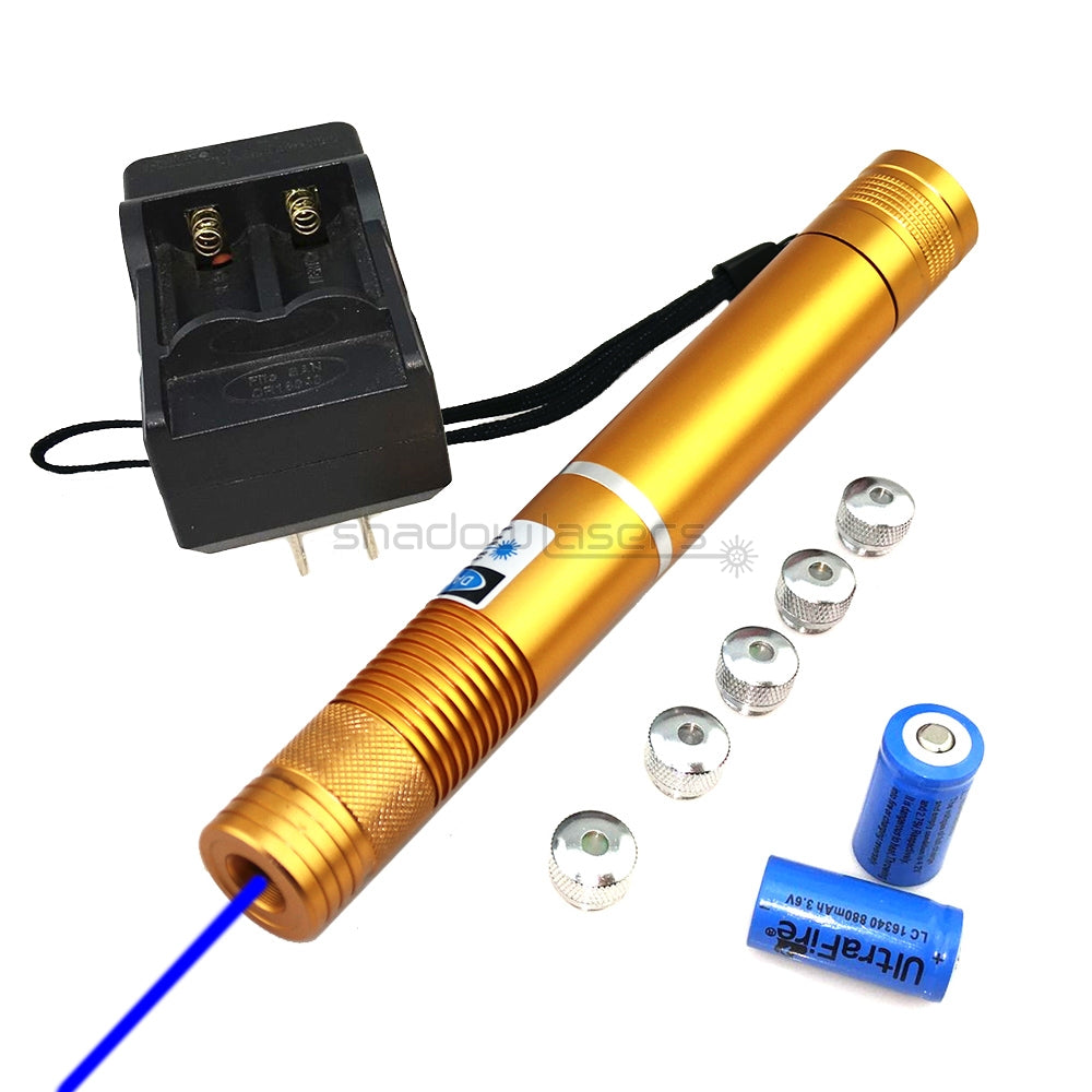 ''Shadowlasers "BX4 450nm Blue Laser Pointer Burning 1500mw