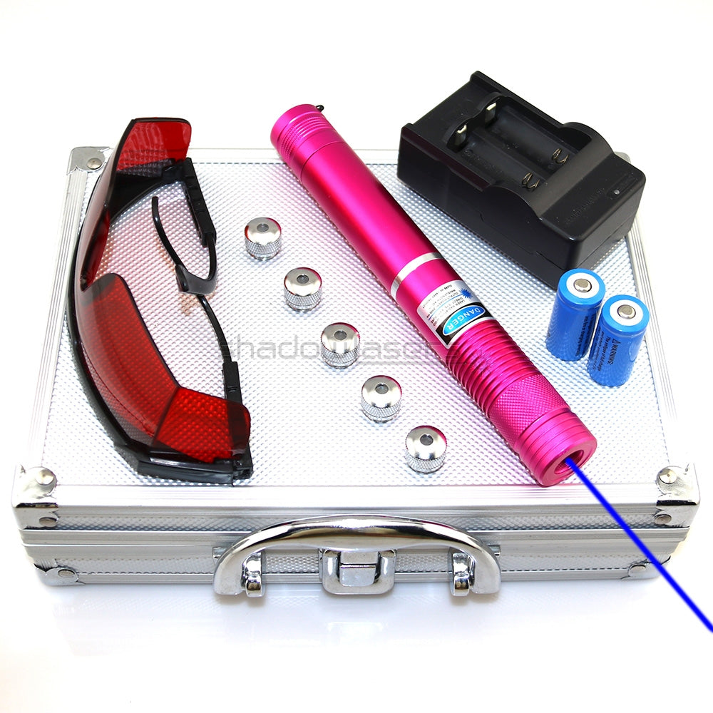 ''Shadowlasers "BX4 450nm Blue Laser Pointer Burning 1500mw