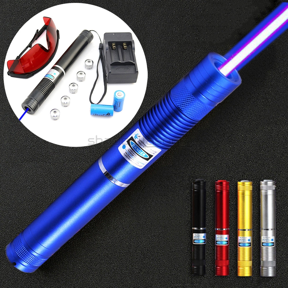 ''Shadowlasers "BX4 450nm Blue Laser Pointer Burning 1500mw