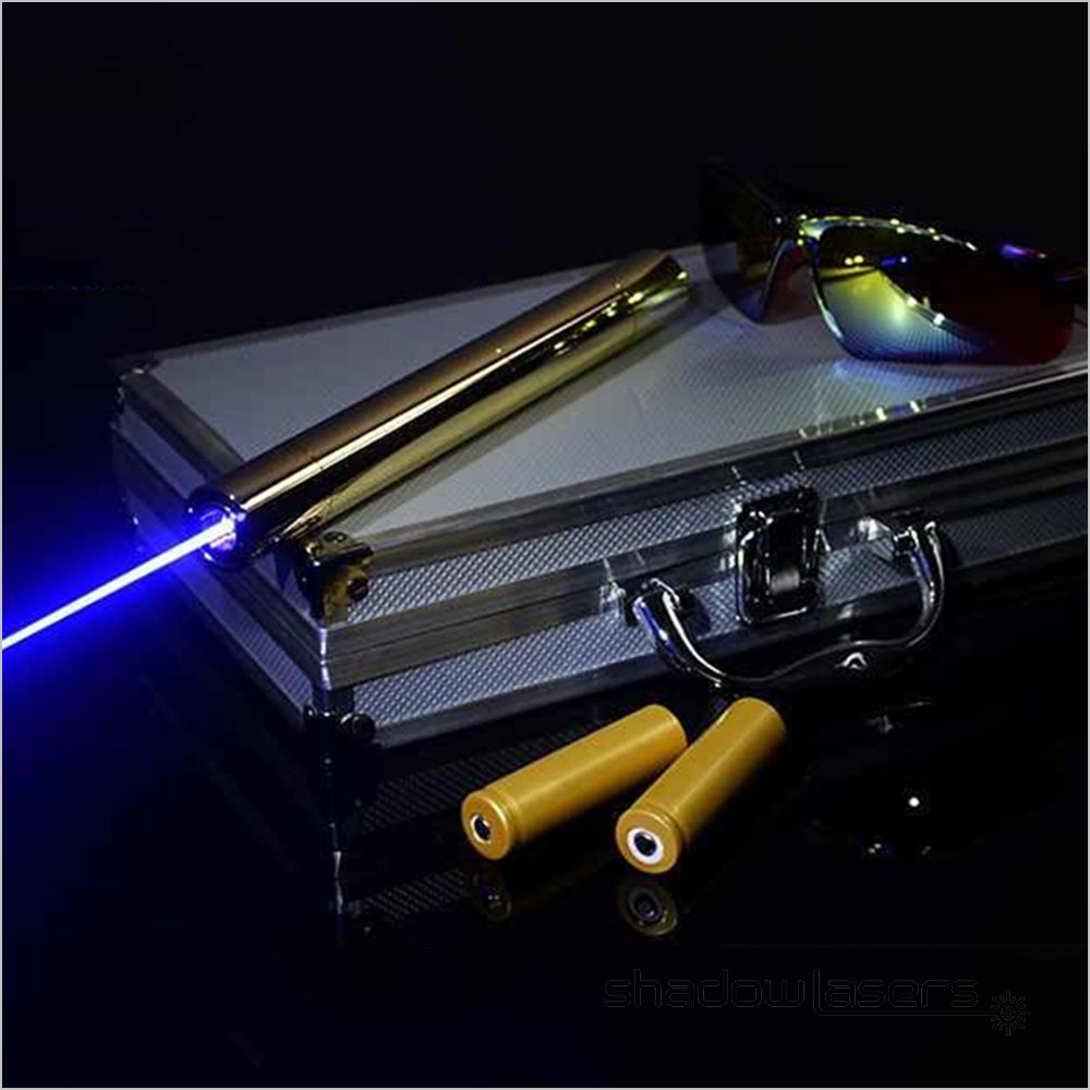 ''Shadowlasers "BX5 450nm Blue Laser Pointer Burning
