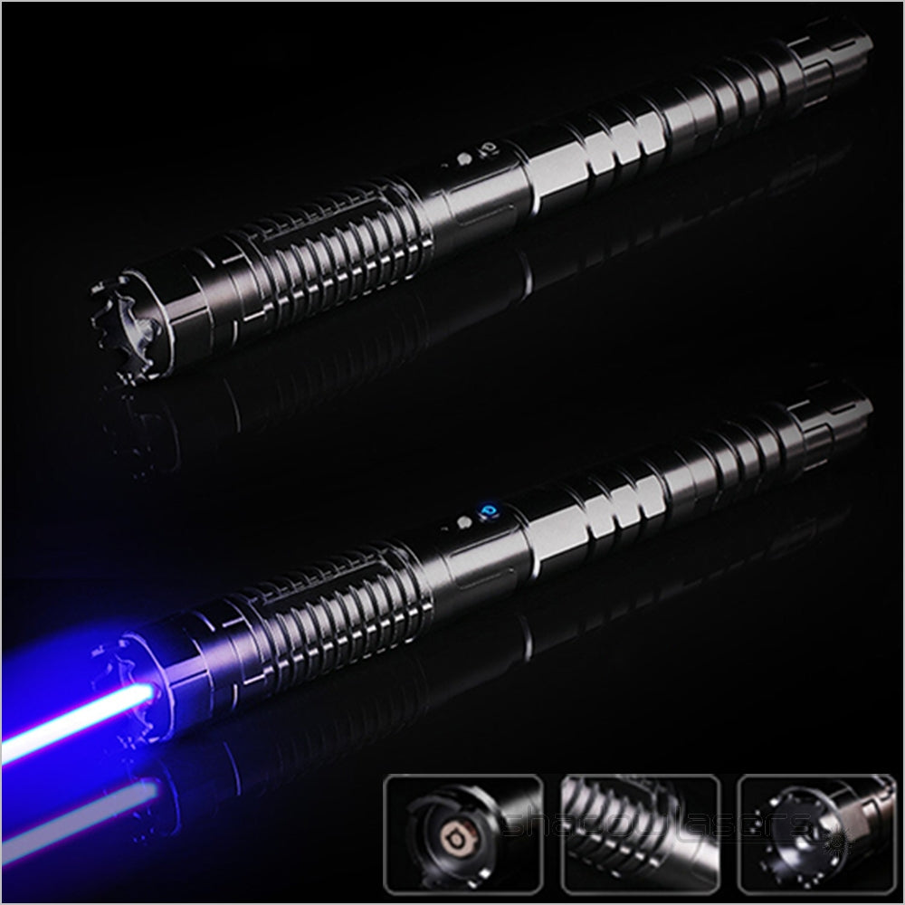 ''Shadowlasers "BX7 450nm Blue Laser Pointer Burning