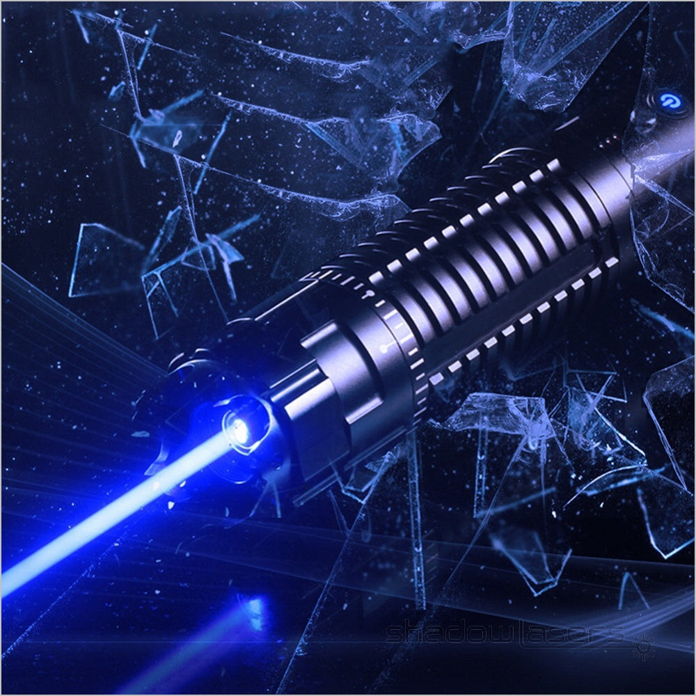 ''Shadowlasers "BX7 450nm Blue Laser Pointer Burning
