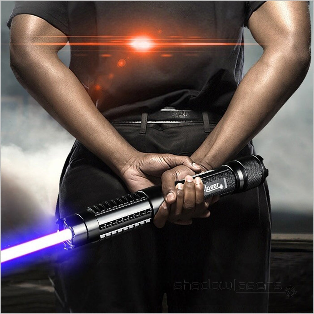 ''Shadowlasers "BX8 450nm Blue Laser Pointer Burning