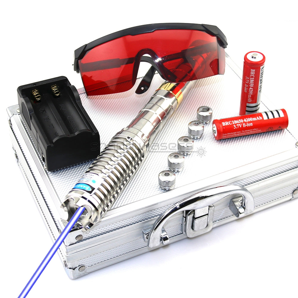 ''Shadowlasers "BX9 450nm Blue Laser Pointer Burning