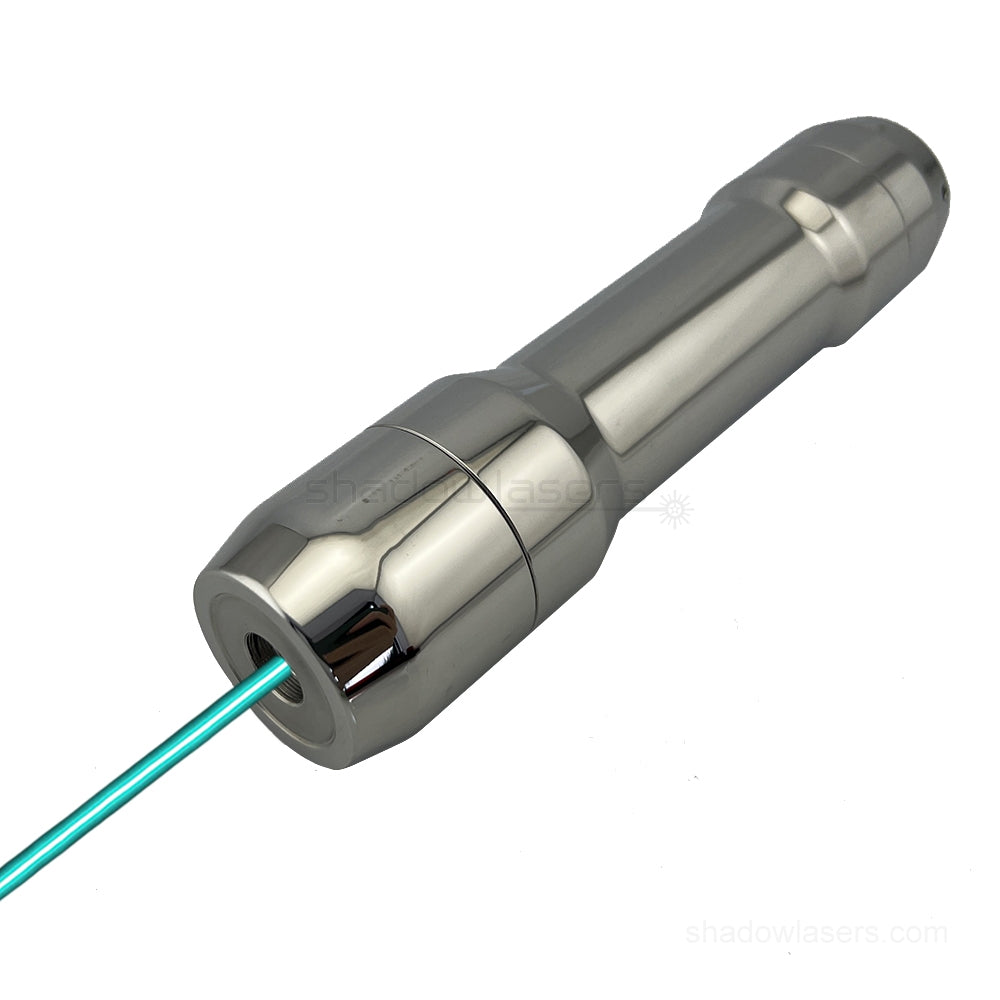 ''shadowlasers "CD10 488nm Cyan Laser Pointer Waterproof Use In Seawater