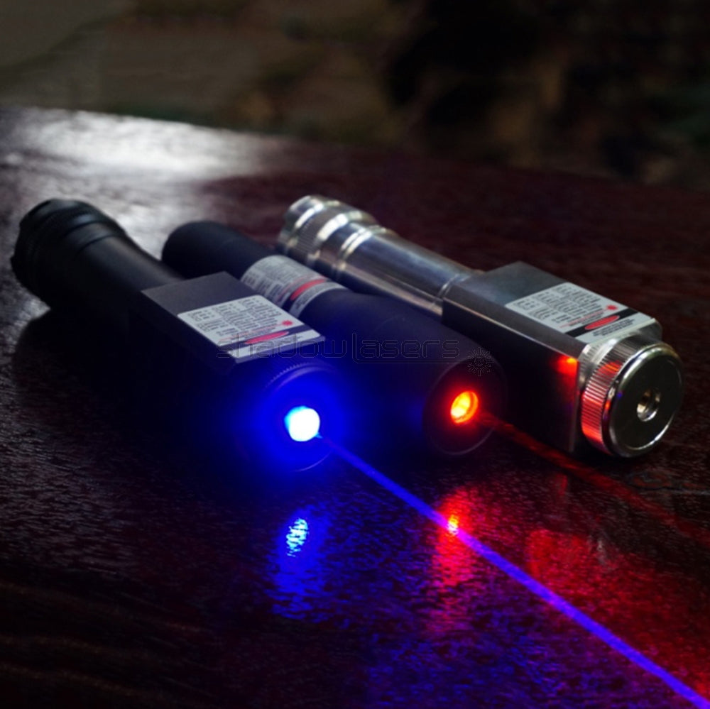 ''Shadowlasers "D7 Green/Blue/Red/Purple Laser Pointer Waterproof