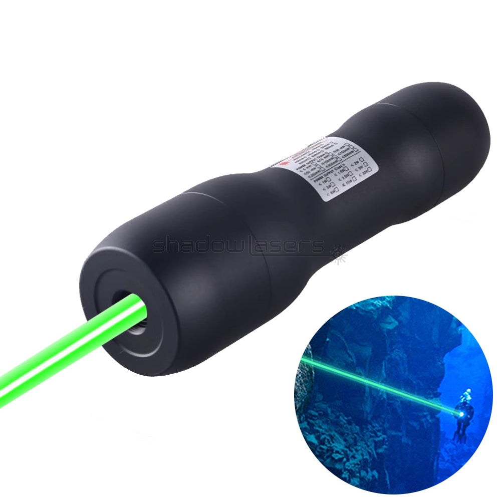 ''Shadowlasers "D8 Green/Blue/Red/Purple Laser Pointer Waterproof