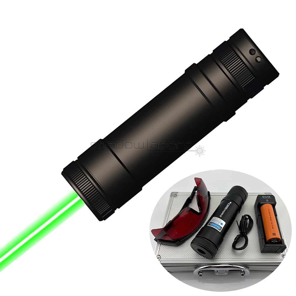 ''Shadowlasers "D9 Green/Blue/Red/Purple Laser Pointer Waterproof