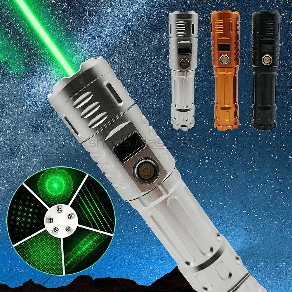''Shadowlasers "GH7 520nm Green Laser Pointer Burning