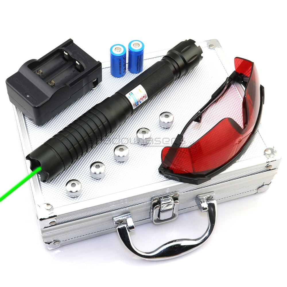 ''Shadowlasers "GQ6 520nm Green Laser Pointer Burning