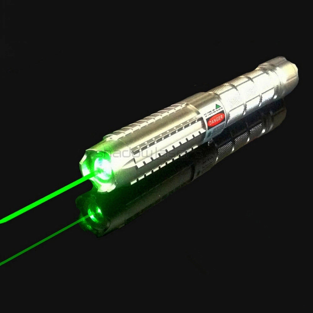 ''Shadowlasers "Q9 450nm/520nm Blue/Green Laser Pointer Burning