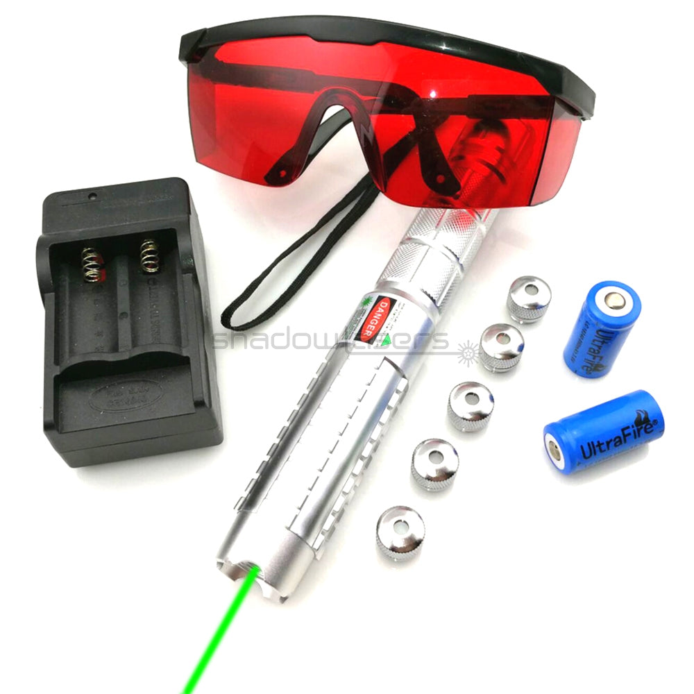 ''Shadowlasers "Q9 450nm/520nm Blue/Green Laser Pointer Burning