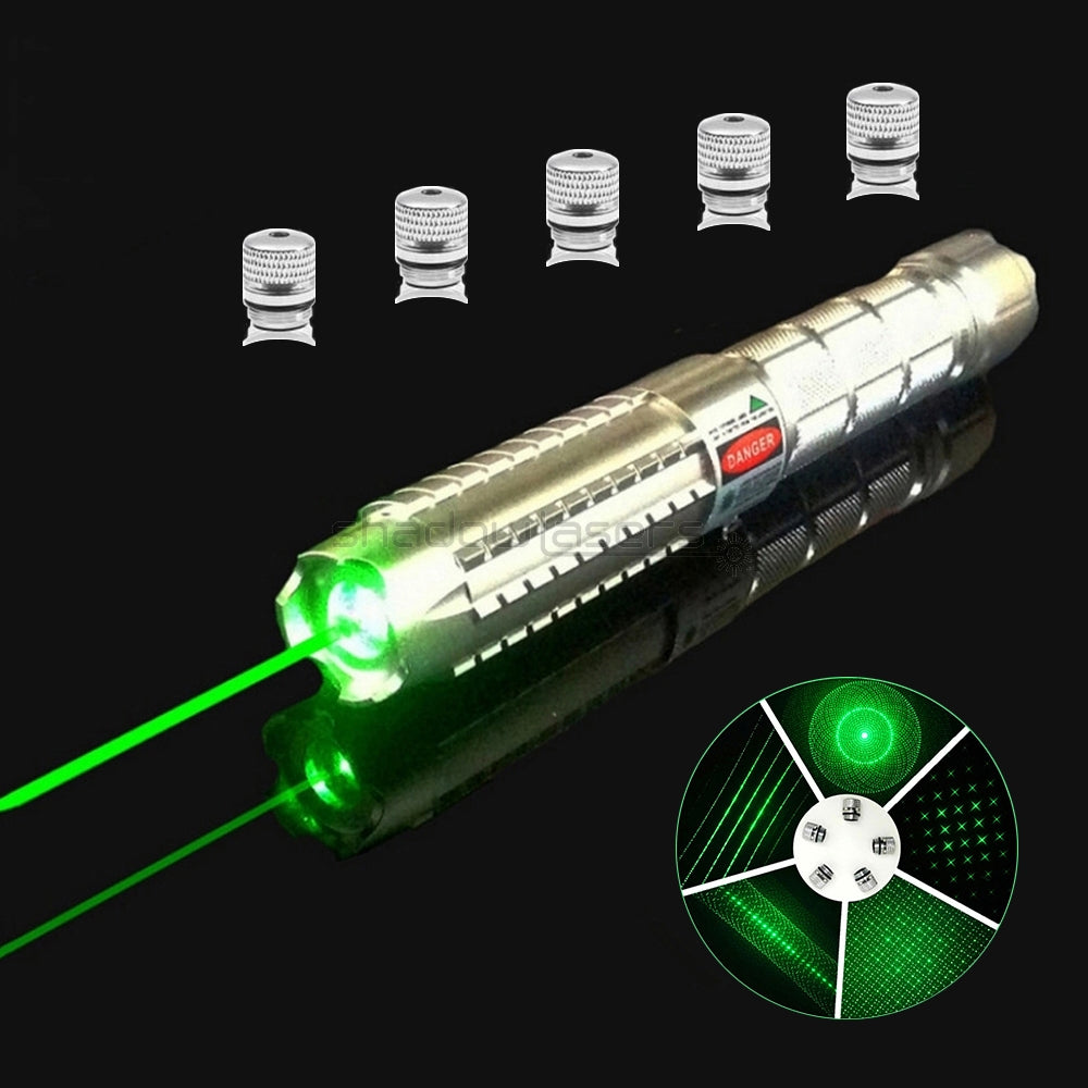 ''Shadowlasers "Q9 450nm/520nm Blue/Green Laser Pointer Burning