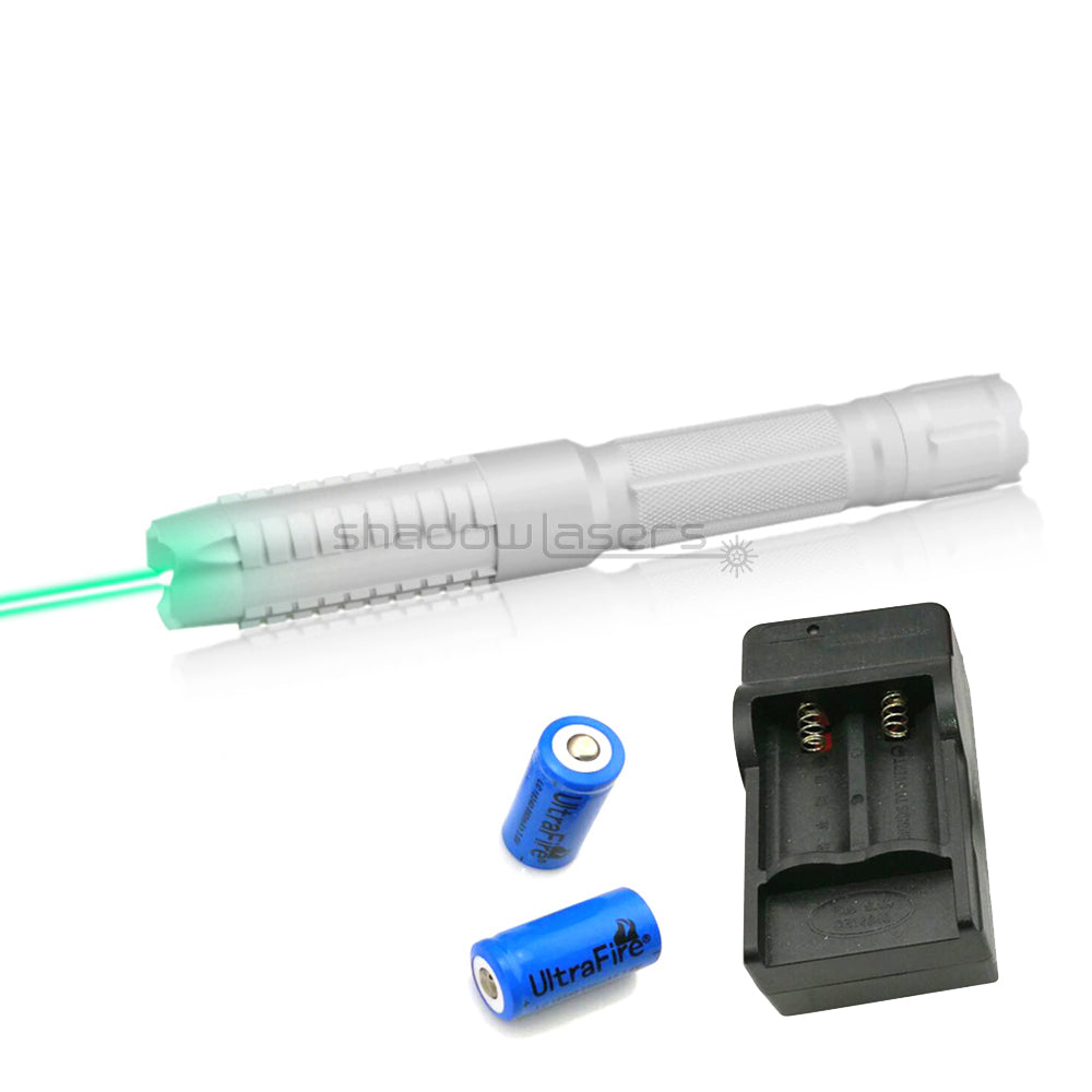 ''Shadowlasers "Q9 450nm/520nm Blue/Green Laser Pointer Burning