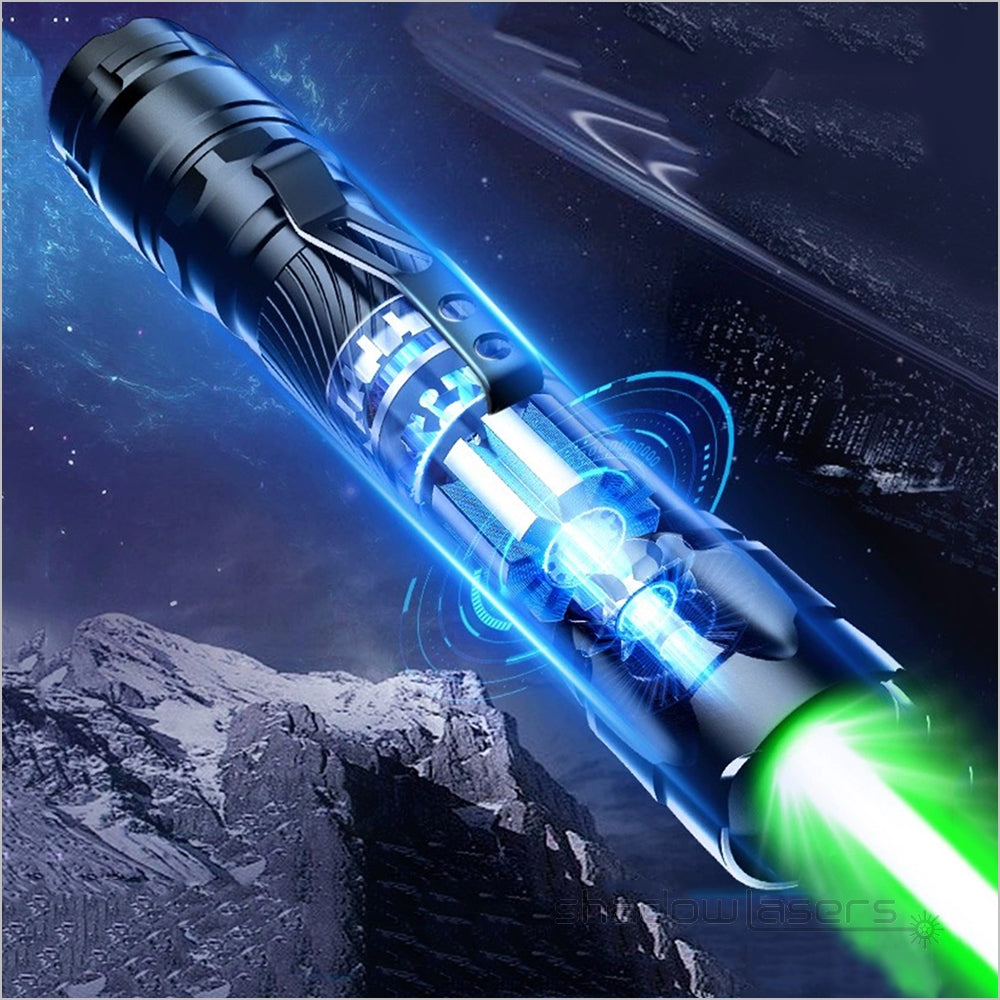 ''Shadowlasers "GS9 520nm Green Laser Pointer Waterproof Burning