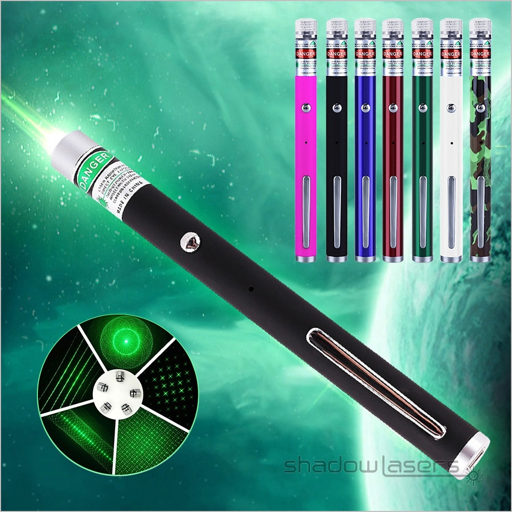 ''Shadowlasers "U9 USB Green/Red Laser Pointer 100MW