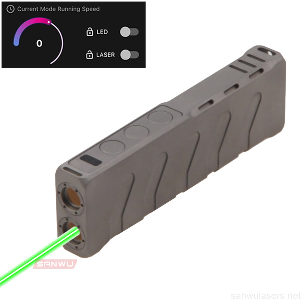 Sanwu Lasers Omen 520nm Green Laser Pointer 150mW, 300mW & APP Bluetooth Function