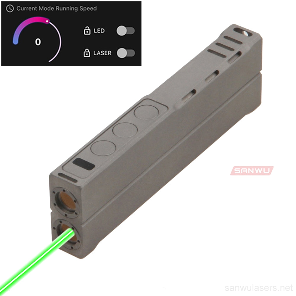 Sanwu Lasers Omen 520nm Green Laser Pointer 150mW, 300mW & APP Bluetooth Function