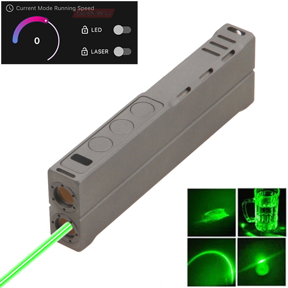 Sanwu Lasers Omen 520nm Green Laser Pointer 150mW, 300mW & APP Bluetooth Function