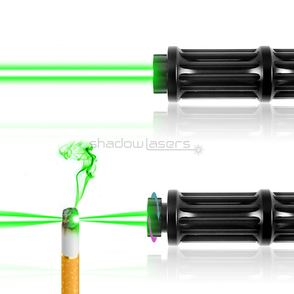 ''Shadowlasers "GX3-II 520nm Green Laser Pointer Burning