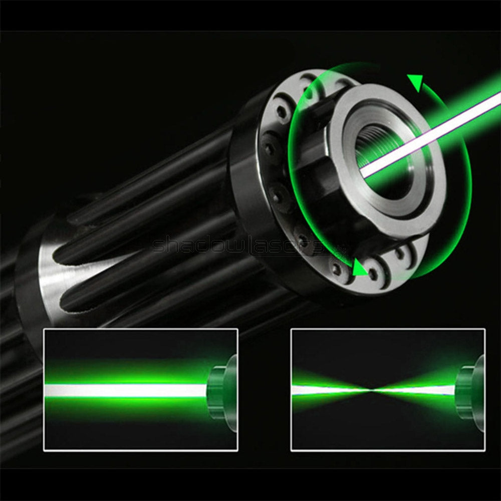 ''Shadowlasers "GX3-II 520nm Green Laser Pointer Burning
