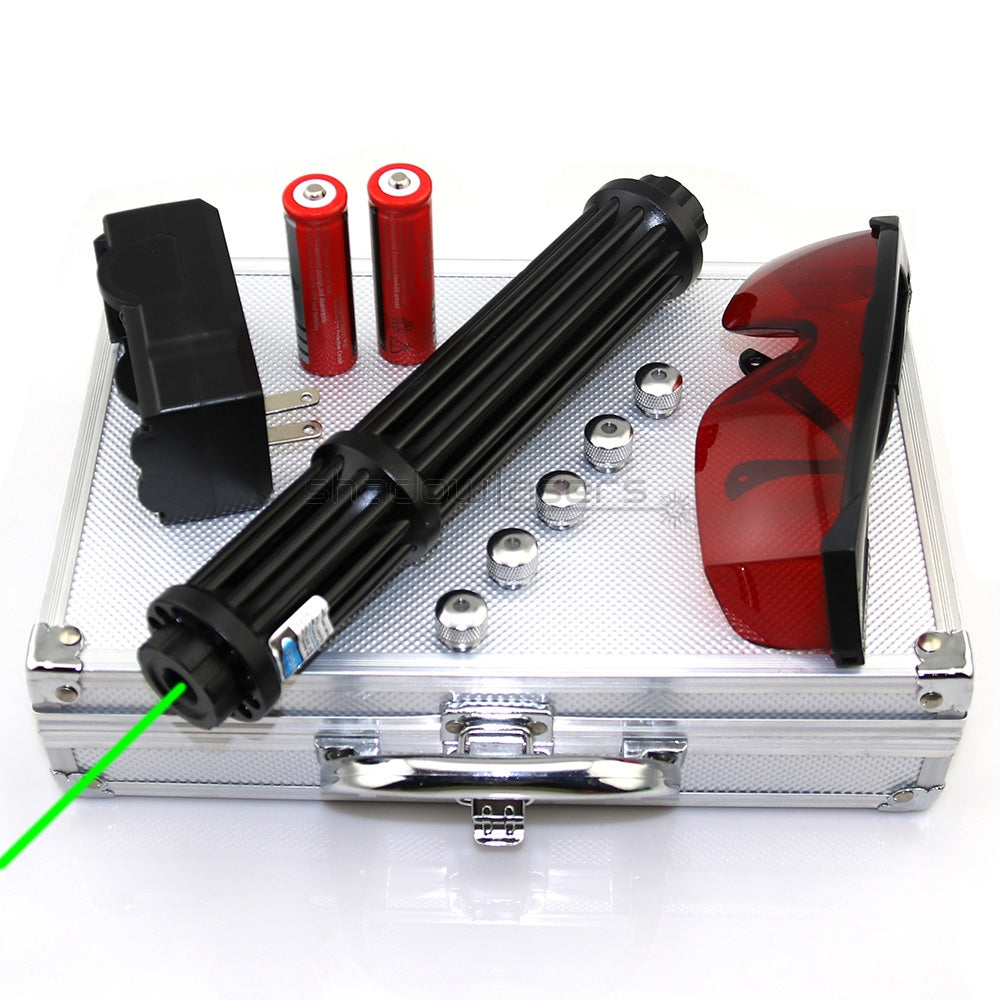 ''Shadowlasers "GX3-II 520nm Green Laser Pointer Burning