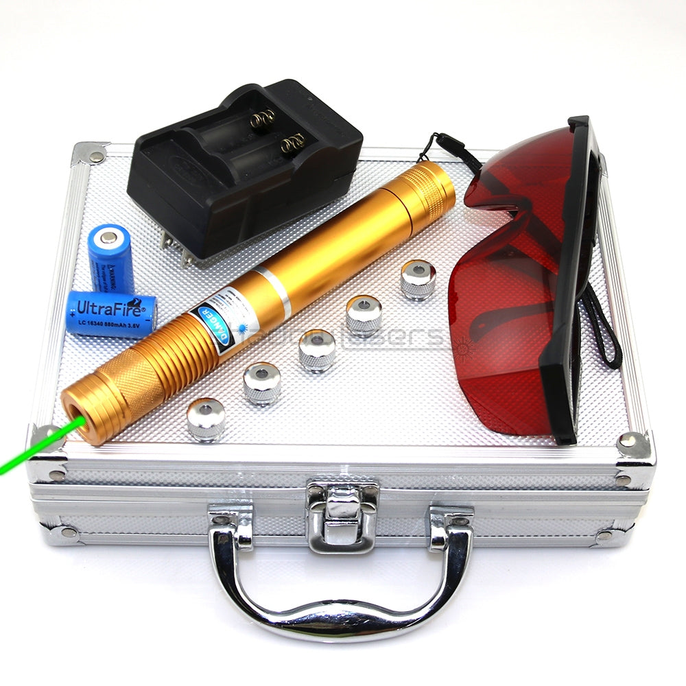 ''Shadowlasers "GX4 520nm Green Laser Pointer Burning