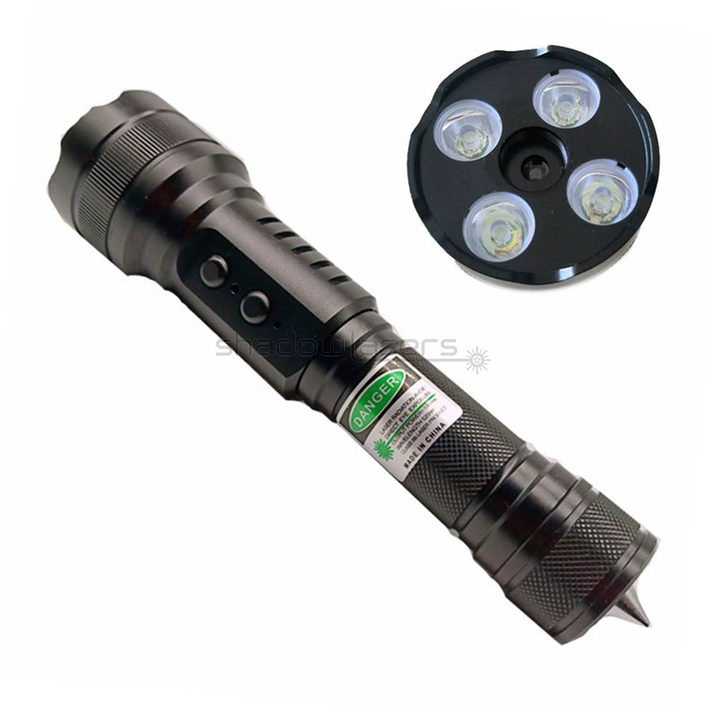 ''Shadowlasers "H4 Blue/Green Laser Pointer Flashlight
